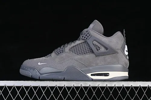 All categories Air Jordan Jordan series basketball shoes Air Jordan 4 GX foreign trade version Nigel Sylvester x Air Jordan 4 Retro "Grey" AJ4 Joe 4 joint gray brick HF4340-002